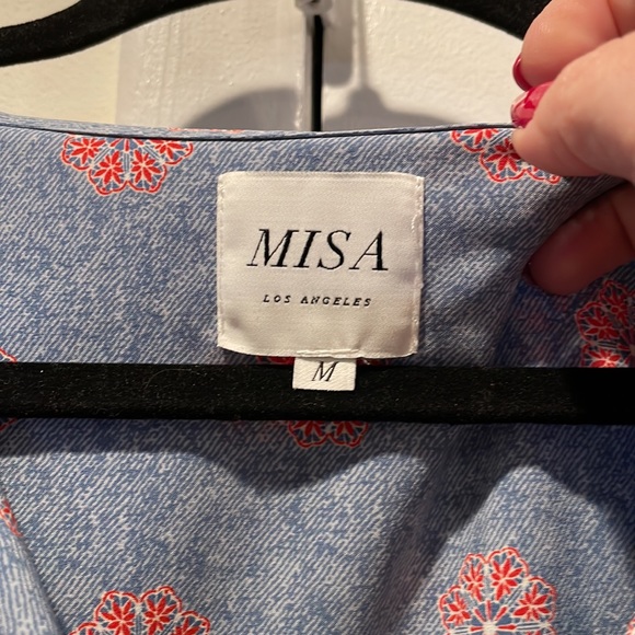 Perfect Condition Misa LA size Medium printed dress - Picture 3 of 5